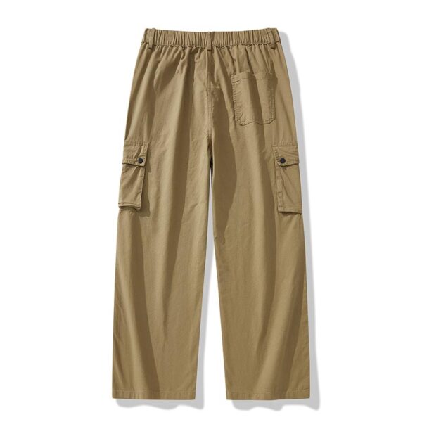 Fashionable elastic waistband organ pocket casual wear in stock - Image 2